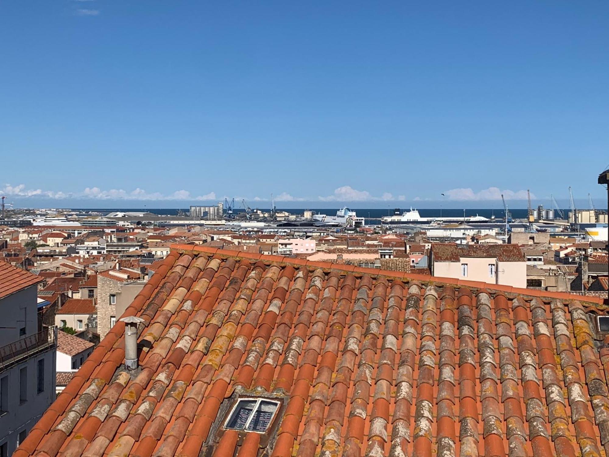La Grande Bleue Deux Chambres Vue Mer Sete Luaran gambar